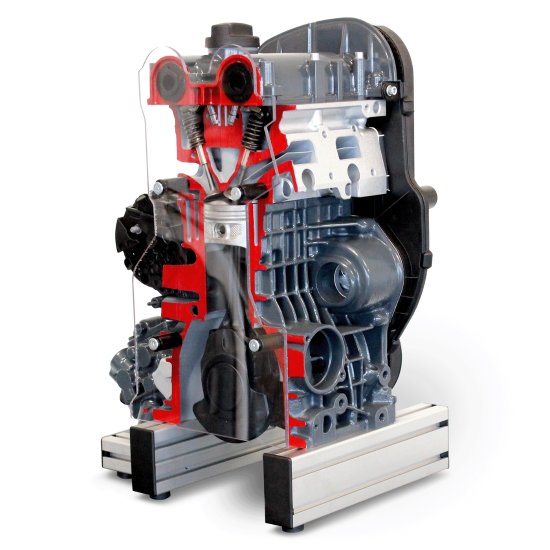 Petrol Engine Cutaway Model DOHC FSI