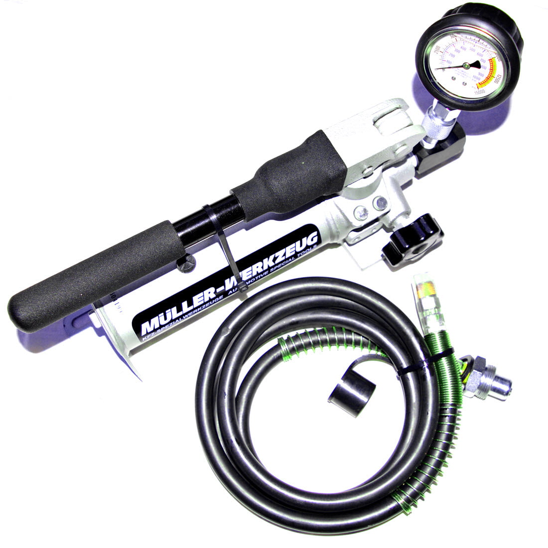 hydraulic hand pump 700-bar with gauge