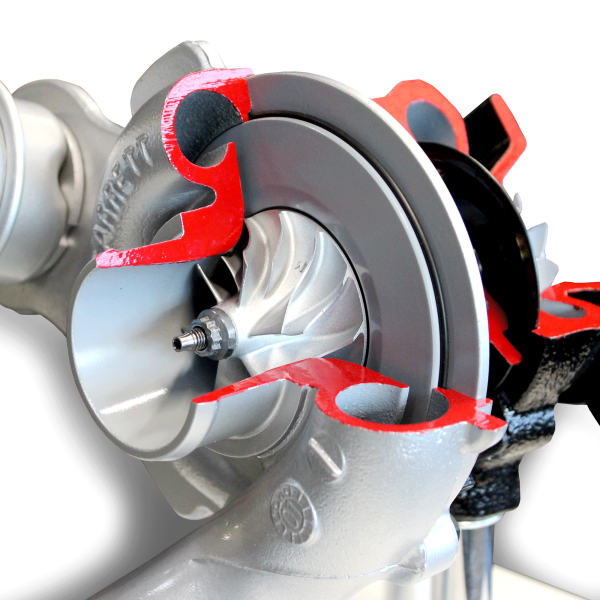 Turbosupercharger With Waste Gate Valve (On Base) Educational Trainer   - Image 7