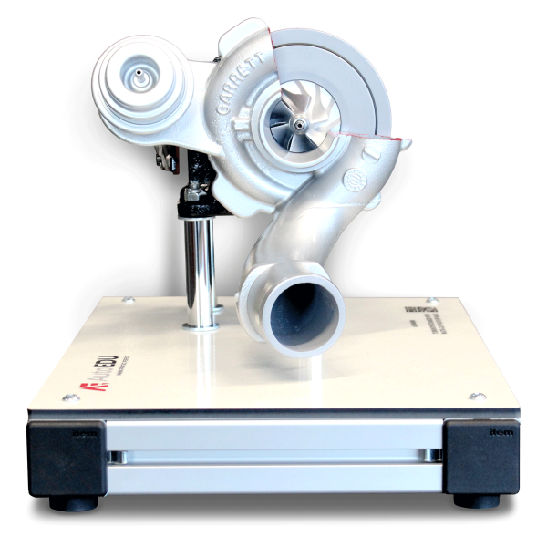 Turbosupercharger With Waste Gate Valve (On Base) Educational Trainer   - Image 5