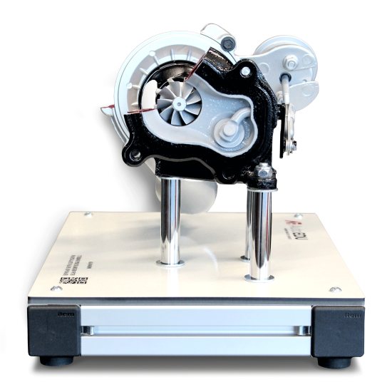 Turbosupercharger With Waste Gate Valve (On Base) Educational Trainer  