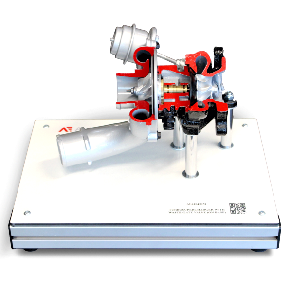 Turbosupercharger With Waste Gate Valve (On Base) Educational Trainer   - Image 8