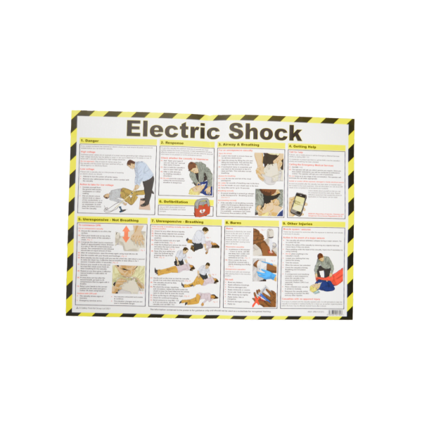 Electric Shock Rescue Wall Poster