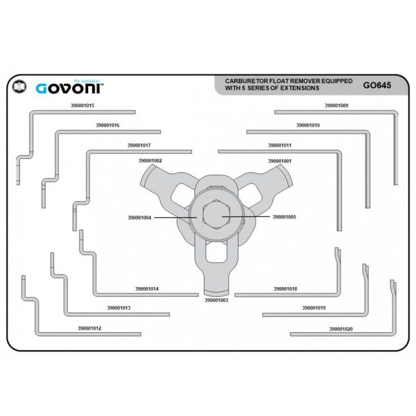 Universal Fuel Sender lid remover/installer Set - Image 3
