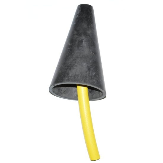 Cone for smoke machine