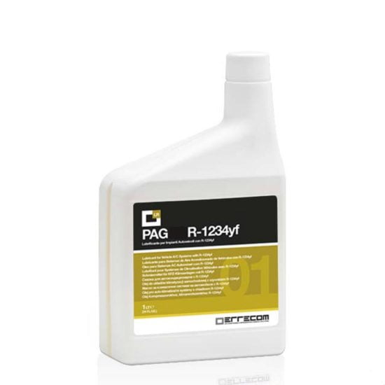 Universal PAG Oil And Dye For 1234YF, EV Safe,1 Litre
