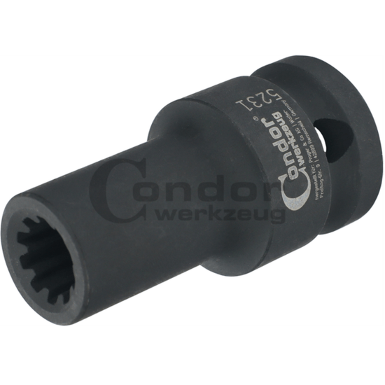 Brake Caliper Socket,1/2", Specialist 10 point 11mm