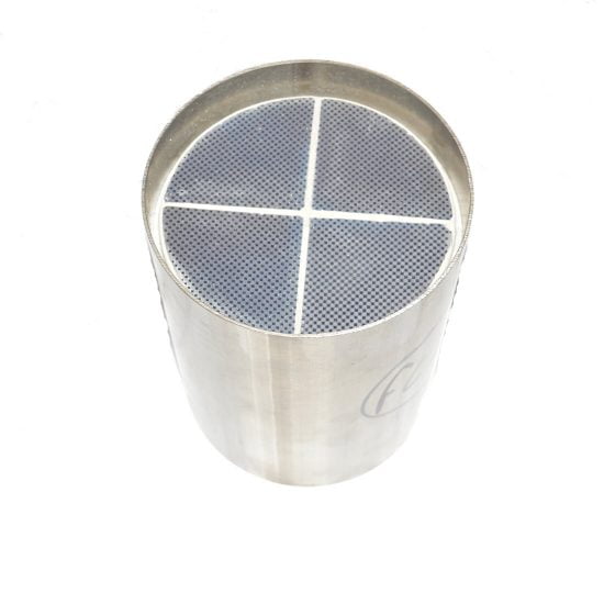 Weld in DPF with Silicone Carbide