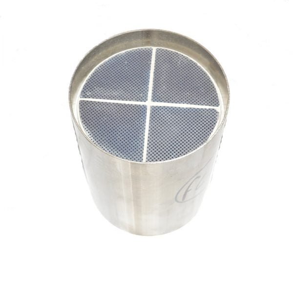 Weld in DPF with Silicone Carbide