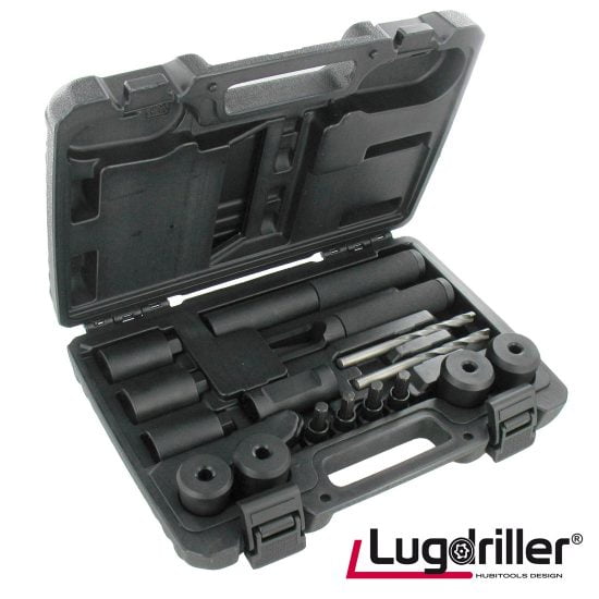 Lugdriller Locking Wheel Nut Removal Kit