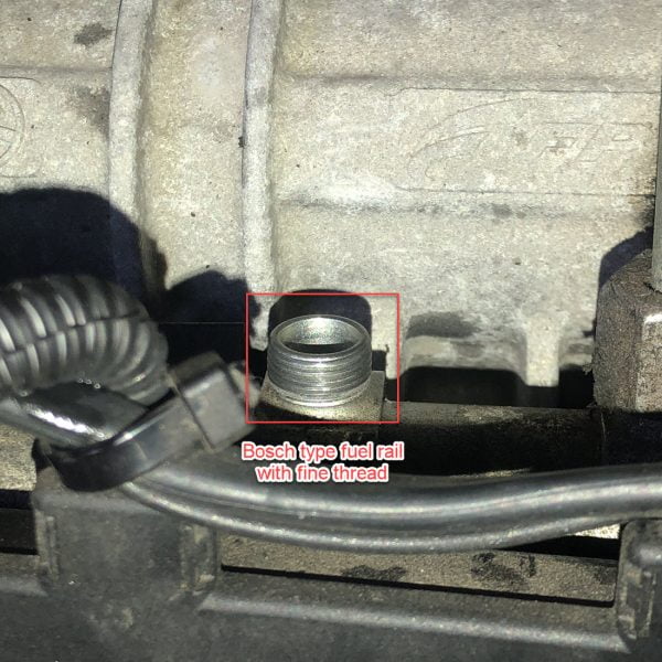 Fuel Rail Blanking Plugs Adaptor Kit - Image 2
