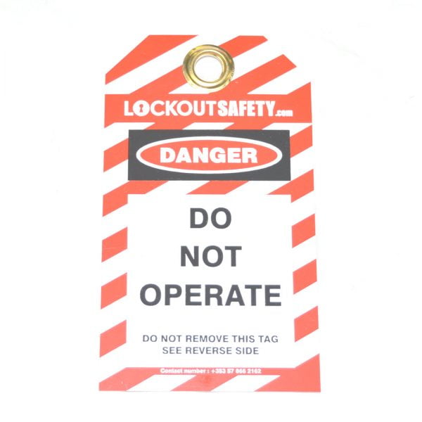Lockout Tags Pack of 10