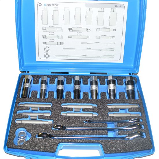 Set Of Tools For Opening Shocks Absorbers