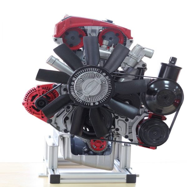 Petrol engine cutaway model DOHC MPI