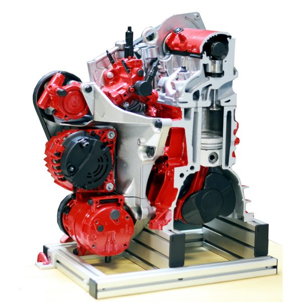 Diesel OHC Common Rail engine cutaway - Image 3