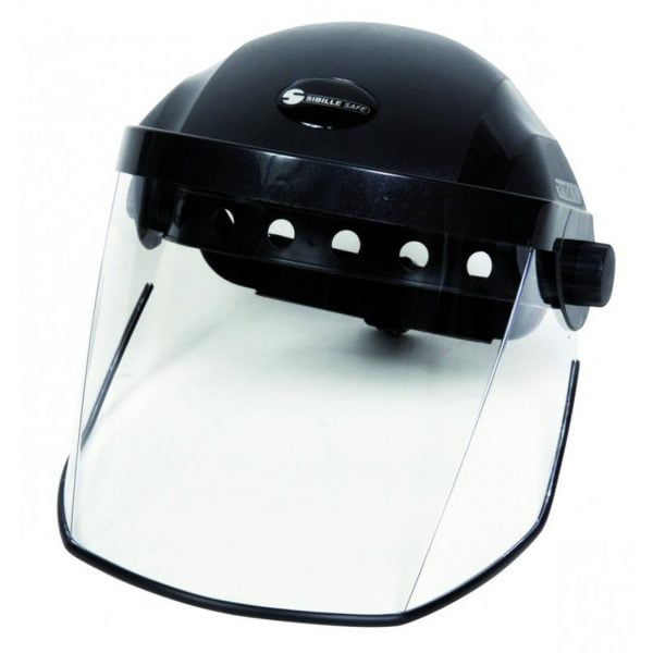 Face Protection Screen For Electrical Arcs