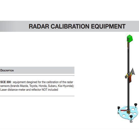 Sice SCE 300 ADAS Radar Calibration Support For Cones