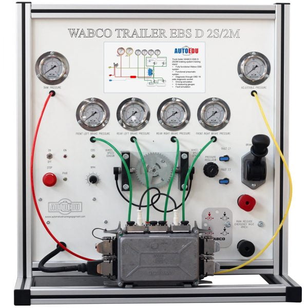Truck Trailer WABCO EBS D 2S/2M Braking Training Stand