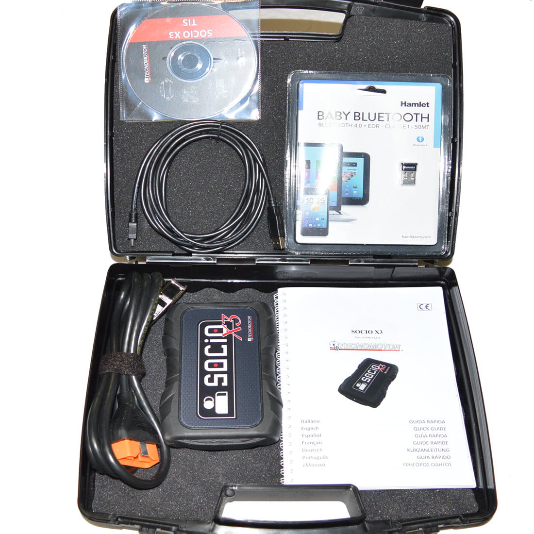 VALISE DIAGNOSTIC AUTO SOCIO 300 PREMIUM DE TECNOMOTOR, MULTI MARQUE: SOCIO  à 890 €, 01500 : douvres Ain Rhone Alpes