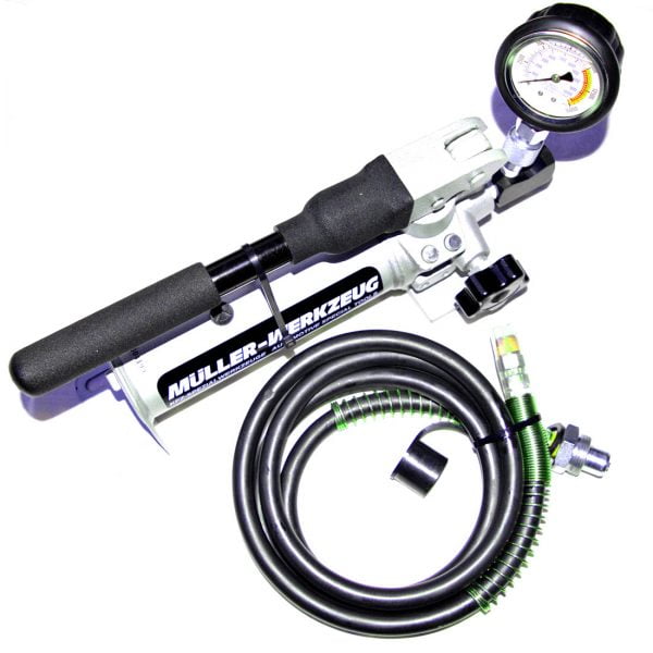 Hydraulic Hand Pump Set With Gauge 700 Bar