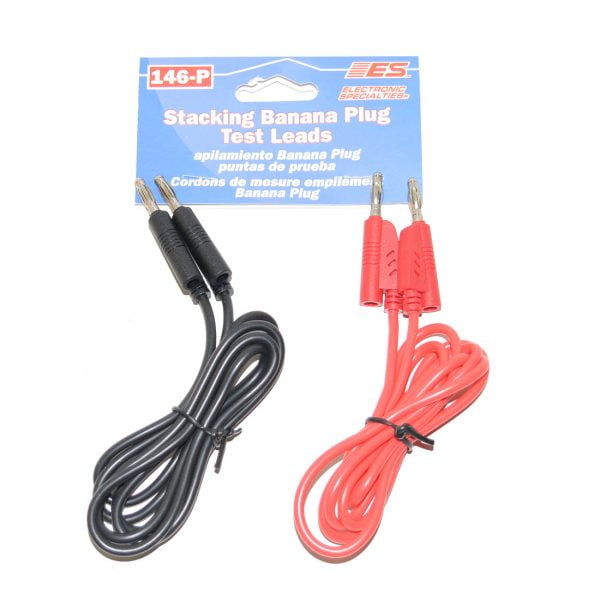 Stacking Banana Plug Test Leads
