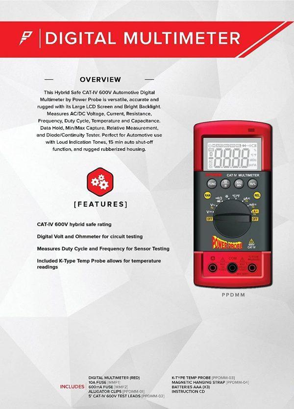 PowerProbe Digital MultiMeter - Image 7