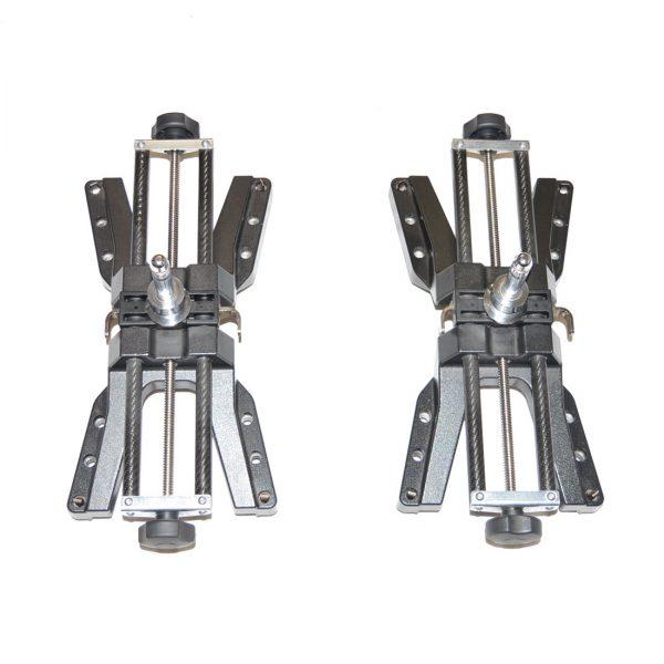 Pair Of Carbon Wheel Brackets 10 to 26 Inch With Sliding Pin