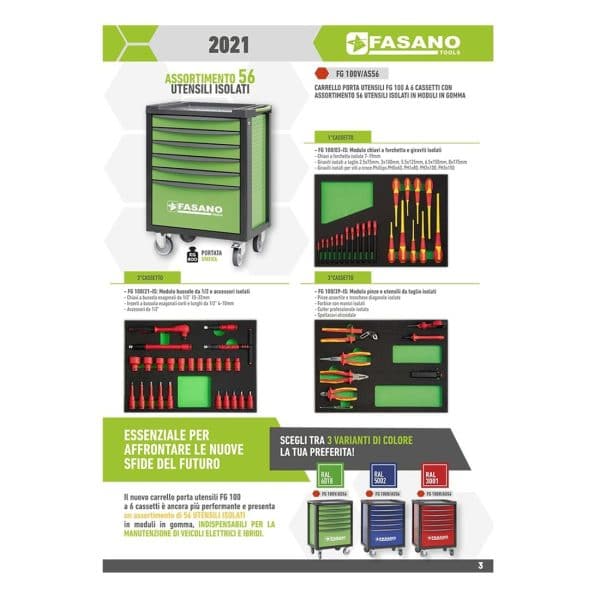 Tool Chest With Insulated Tools For Hybrid And EV Vehicles - Image 2