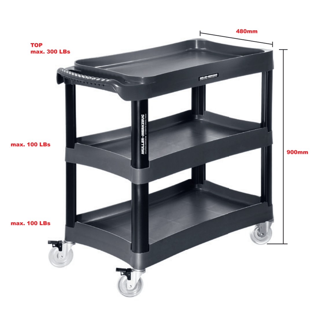 Mueller EQ-370 Garage Service Cart For Sale 