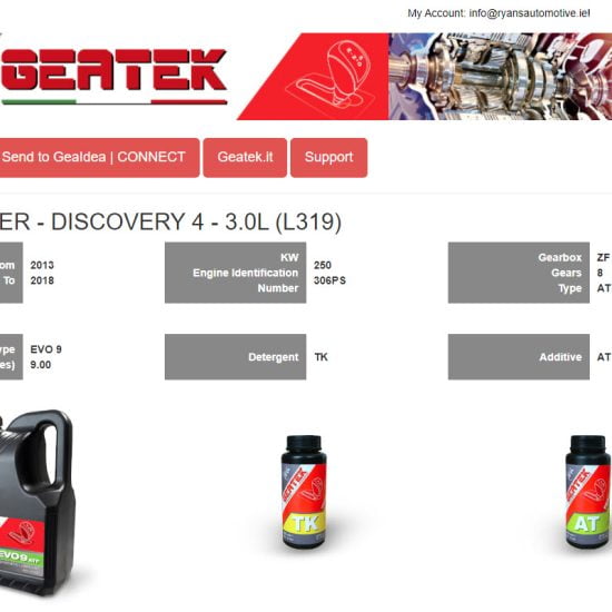 GEA IDEA Information For Auto Transmission Maintenance, 1 Year Subscription - Image 3