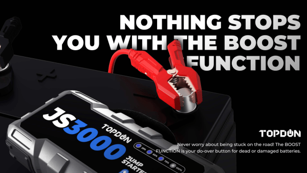 TOPDON JumpSurge3000 Jump Starter - Image 7
