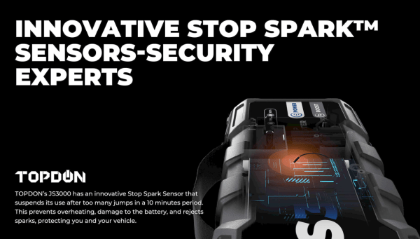 TOPDON JumpSurge3000 Jump Starter - Image 3