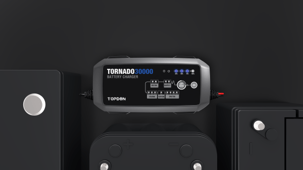 TOPDON Tornado 30000 12V/24V Battery Support and Charger - Image 3