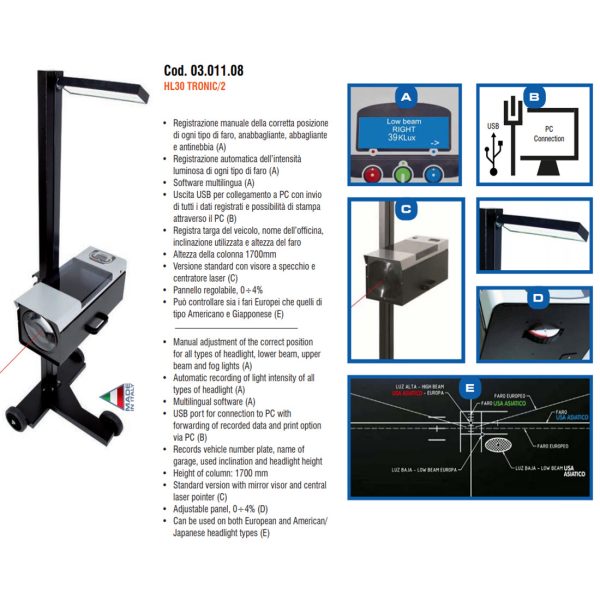 Advanced Headlight Beam Setter HL30TRONIC - Image 8