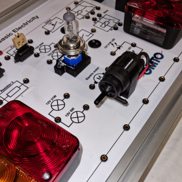 GMTO 12V Basic Electricity System Training Board - Image 2