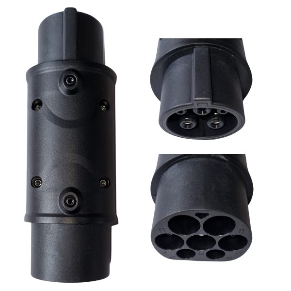 Universal Type 2 to Type 1 Converter For EV Chargers