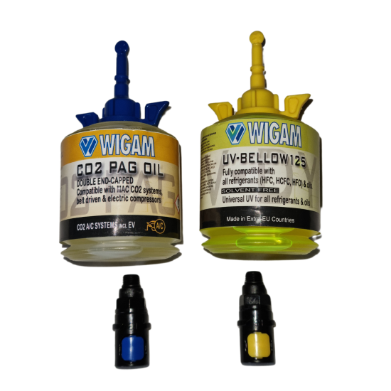 125ml Hermetic PAG & UV Oils For Wigam R744/CO2 Air Conditioning Machine