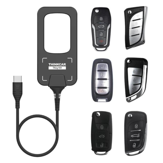 ThinkCar TKey 101 Universal Car Key Programmer Adapter With 6 Remote Keys