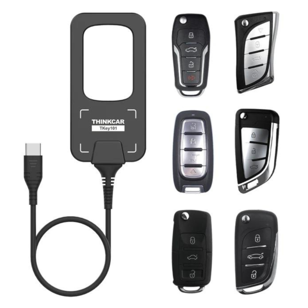 ThinkCar TKey 101 Universal Car Key Programmer Adapter With 6 Remote Keys