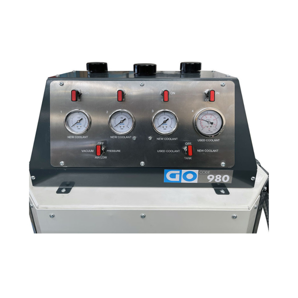 Govoni Vortex Pneumatic Machine For Replacement Radiator And Battery Coolant - Image 2