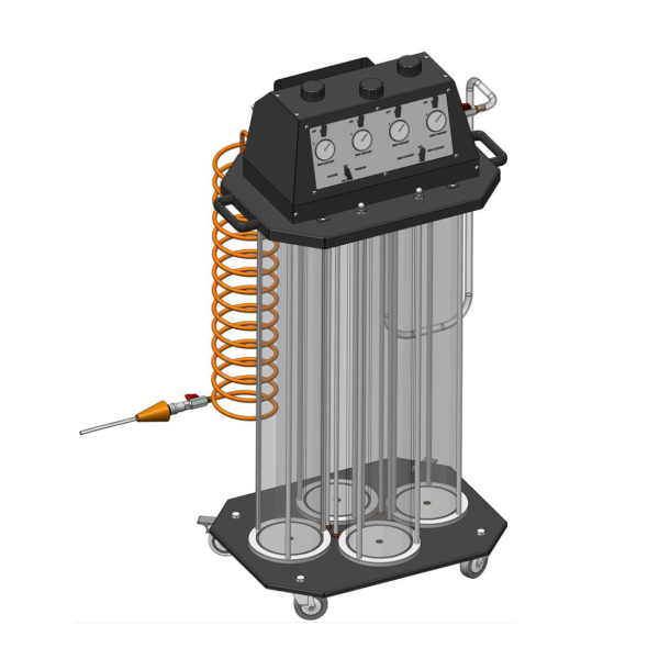 Govoni Vortex Pneumatic Machine For Replacement Radiator And Battery Coolant - Image 4