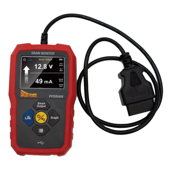 Power Probe Battery Draw Monitor PPDRAW