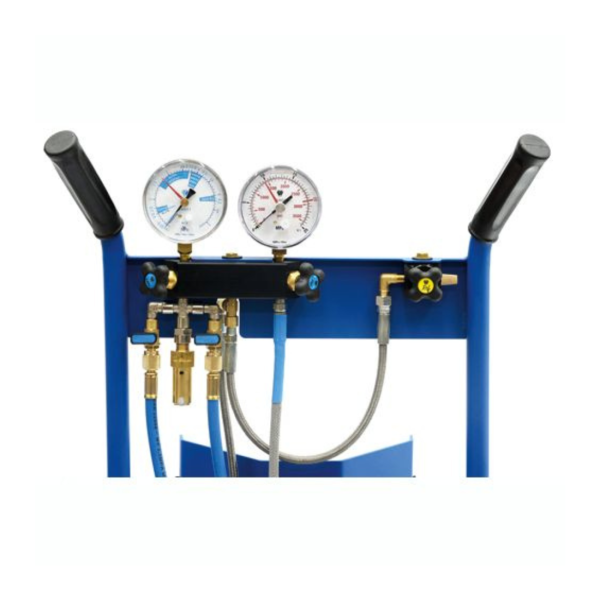 Wigam R134A, R1234YF And R744/CO2 A/C Leak Test Trolley With Regulator - Image 2