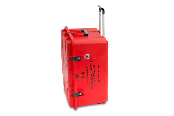 Jutec Fire Containment Blanket 6 x 8M With Mobile Case For Hybrid & EV Vehicles - Image 3