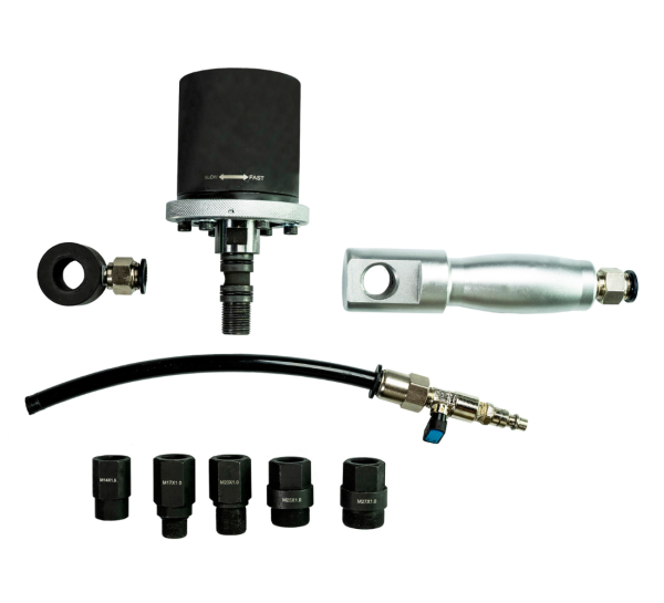 Low Profile Pneumatic Diesel Injector Puller With Handle