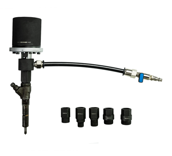 Low Profile Pneumatic Diesel Injector Puller With Handle - Image 2