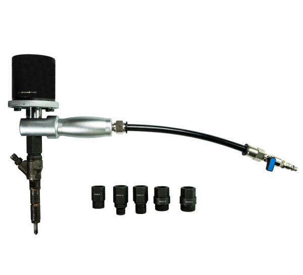 Low Profile Pneumatic Diesel Injector Puller With Handle - Image 3