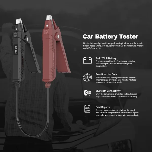 ThinkCar ThinkEasy V2 Bluetooth Battery Tester - Image 3