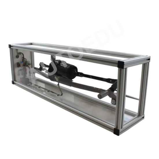 Educational Trainer For The Wiper Mechanism