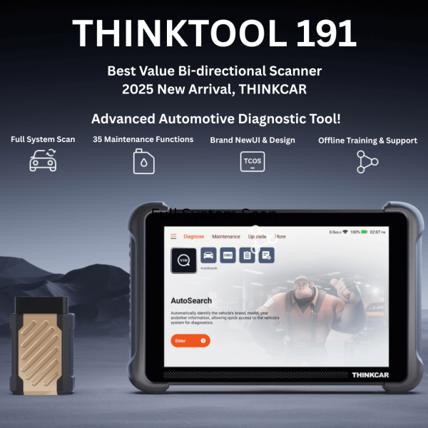 Thinkcar ThinkTool 191 With 2 Years Updates - Image 3